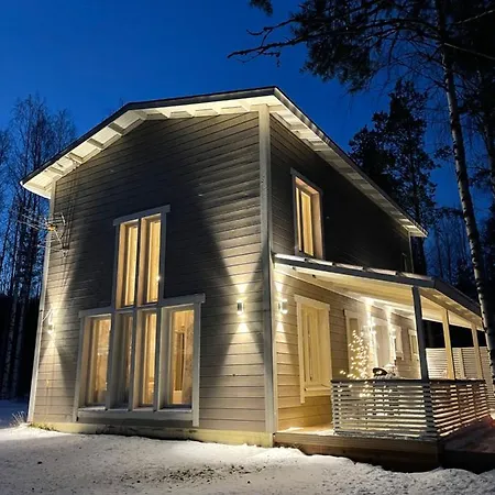 Luxurious Villa Snow With Jacuzzi Rovaniemi Exterior photo