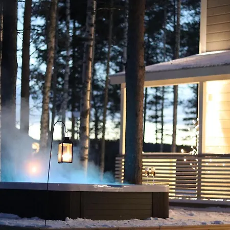 Luxurious Villa Snow With Jacuzzi Rovaniemi Exterior photo